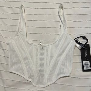 White Fox Boutique Bustier Top